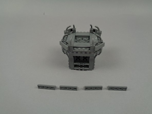 You will be raising the clear section of the broadcast tower by one plate height, to make room for the flexible LED strip.