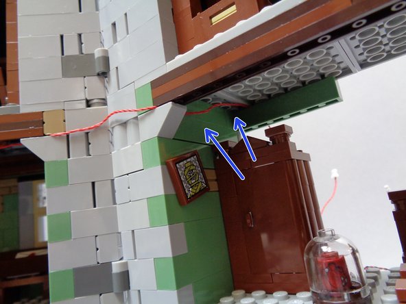 Make sure the red wire passes between, not on top of, studs when running it out the back of the wall.