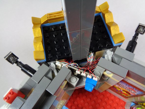 One factor in determining where you will mount your controller is whether you plan to change the speed of the marquee over time.  If so, you'll want to put the controller where you will have access to the dial.