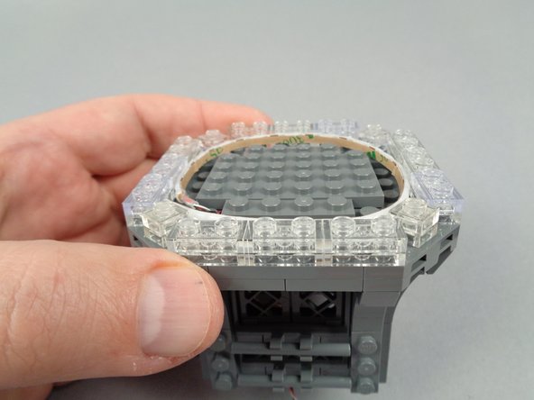 As shown by the blue circle in the third photo, the end of the strip should be positioned at the same location in the circle as the beginning of the strip.