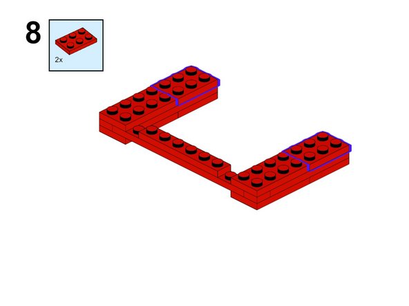 Continue assembling your cinema frame as shown.