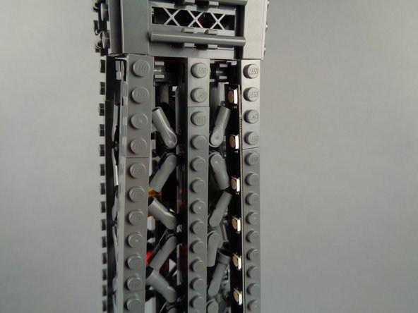 Remember to move slowly and to re-position brace elements as needed to make room for the LED lights and strip.