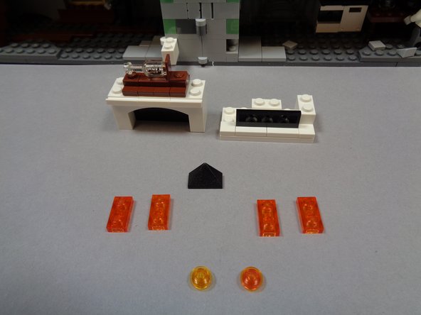 As shown in the second photo, you will no longer need the two black &quot;L&quot; shaped plates.