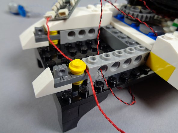 Make sure the wire runs between, not on top of, any studs.