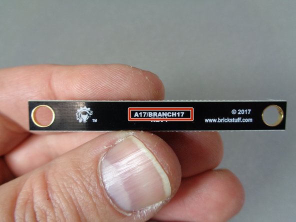 You will also use the long adapter board labeled BRANCH17 on the back.  The third photo shows the two adapters needed: one BRANCH17 and one BRANCH09XS.