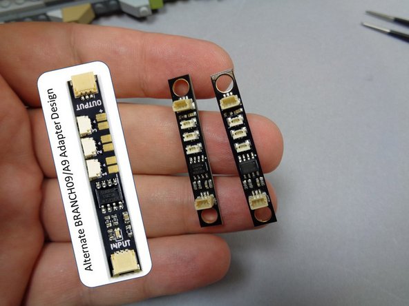 Now you will connect several adapter boards and wires to prepare for the next lighting test, which you will complete later.