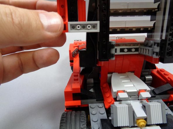 When running the black cable, make sure to have the rear hatch lifted up all the way before securing with the 1x3 plate.  This will make sure there is enough slack in the cable to allow the rear hatch to be lifted in the future.