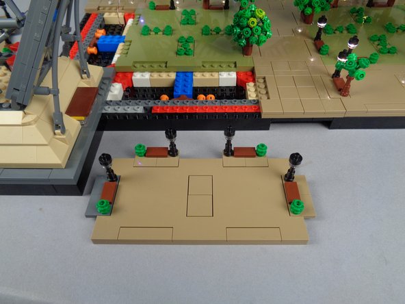 As shown in the photos for this step, remove Panel 4L.