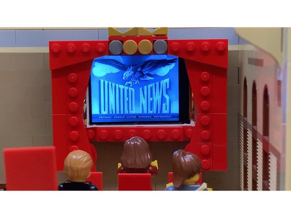 Your kit ships with two classic black and white videos loaded onto the video player.  These will start playing as soon as power is connected.