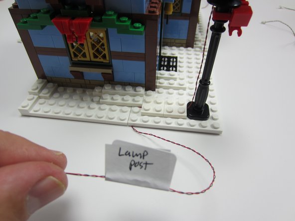 Light the cottage's bedroom dormer window