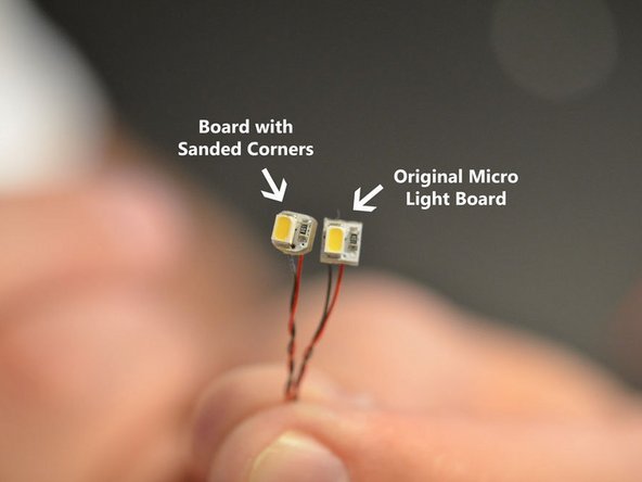 One of the most important parts of sanding anything is knowing when to stop sanding!