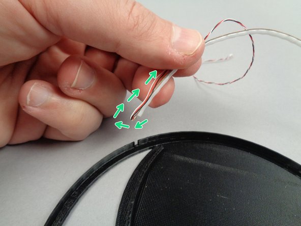 This step shows the mounting of the light strip into the crescent moon frame.  If you mounted the light strip into the full moon frame,  you can skip ahead two steps.