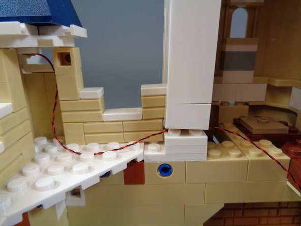 Make sure the wire runs between, not on top of, any studs.