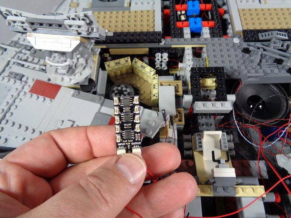 As shown in the first photo for this step, you will now be working with the third BRANCH09X adapter board.