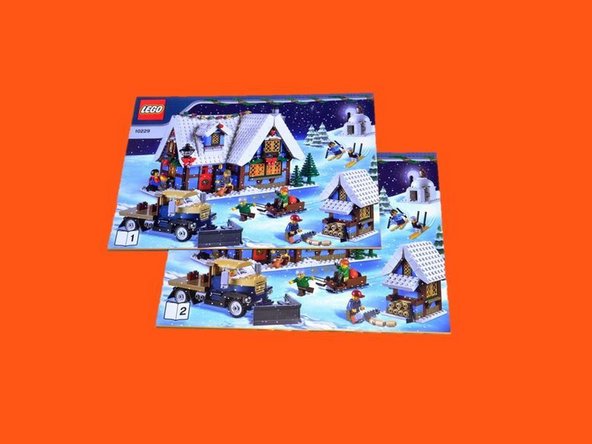 Starting with bag #2 in the set (p. 38 in volume 1 of the instructions), complete building steps 1-12 as shown in the instruction manuals.