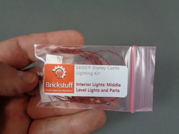 NOTE: this step applies only to those who purchased the interior lighting kit.  If you did not purchase the interior lighting kit, you can skip to STEP 126.