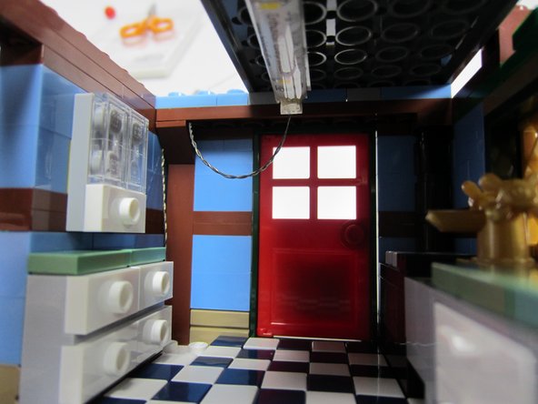 Your lights should light up, and you should have a beautiful creation!