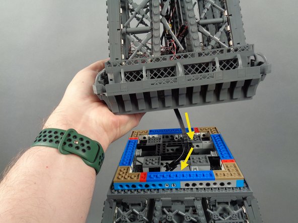 You are now ready for the third and final test of your Eiffel Tower lighting.