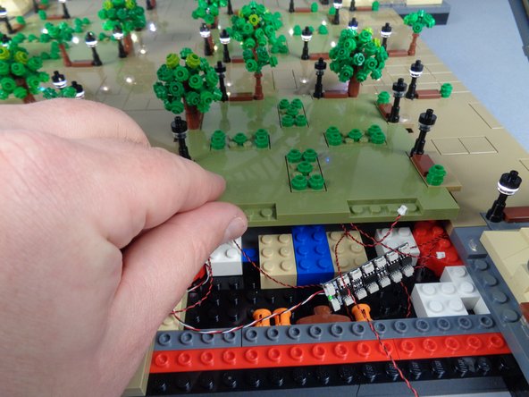 Next you will prepare to re-attach Panel 4.