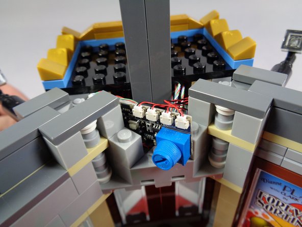 It's up to you how you want to mount the effect controller inside your Palace Cinema.  The photos in this step show some different ideas, but there is no one &quot;right&quot; way to attach the controller.