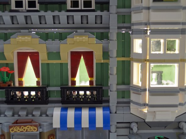 Your lights should light up, and you should have a beautiful creation!