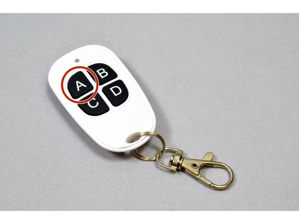 Button &quot;A&quot; on your remote turns the master power on and off for your kit.