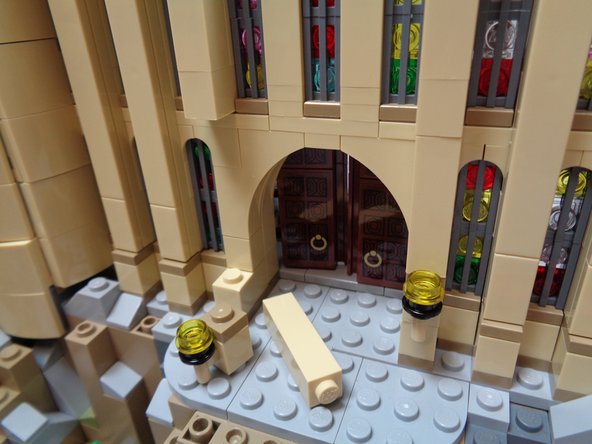 These pieces may be difficult to remove-- take your time, and gently pry up to free the torch.