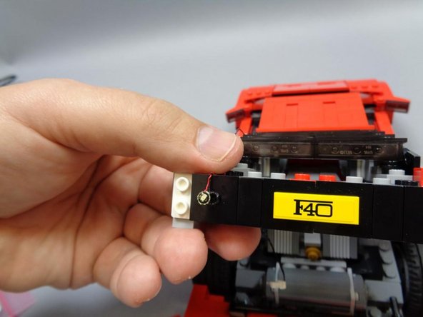 Bag#3 of this kit includes two orange Pico LEDs, and Bag #4 includes two red Pico LEDs.  You will mount all four LEDs in this step.