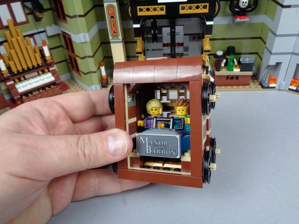 The last step in your installation process is attaching the magnet to the top of the elevator.