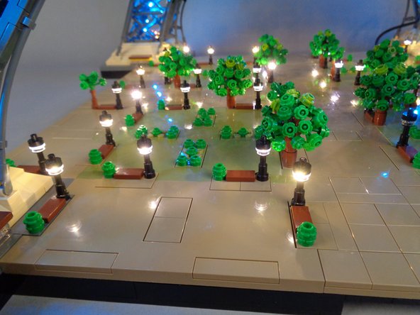 Make sure all light wires are gathered underneath Panel 3F, and also that the BRANCH12X driver board is positioned under the panel with enough space that the panel will not crush the driver board when you re-attach it.