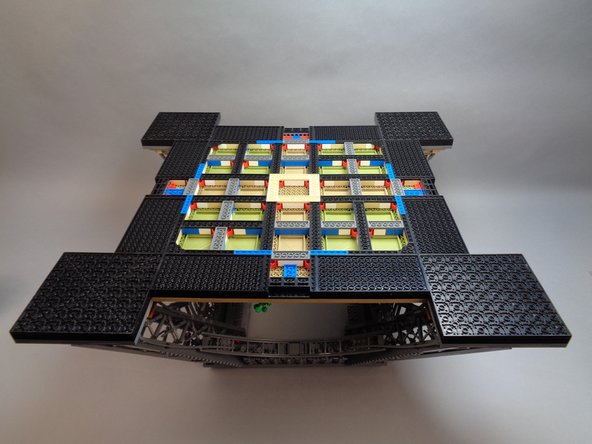 It is a good idea to have the original LEGO instructions for your Eiffel Tower handy during installation of your light kit.  In case any parts come off or if sections of your tower need to be re-built, having the instructions handy will help.