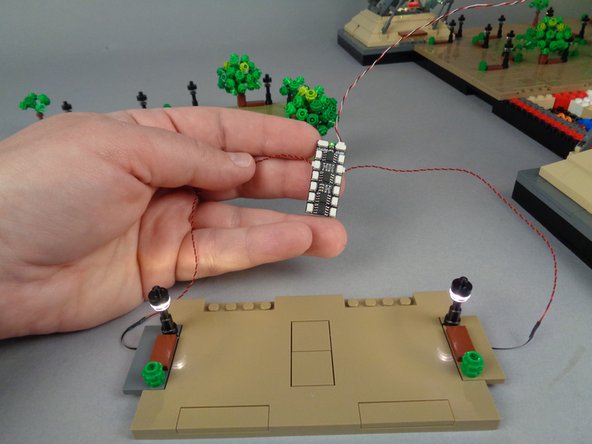 The specific plug does not matter-- all lamp posts are controlled as a group.