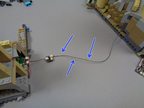 Make sure you connect the red wire to the plug as shown by the green circle in the first photo.  Do not connect the red wire to the plug shown with the red &quot;X&quot;.