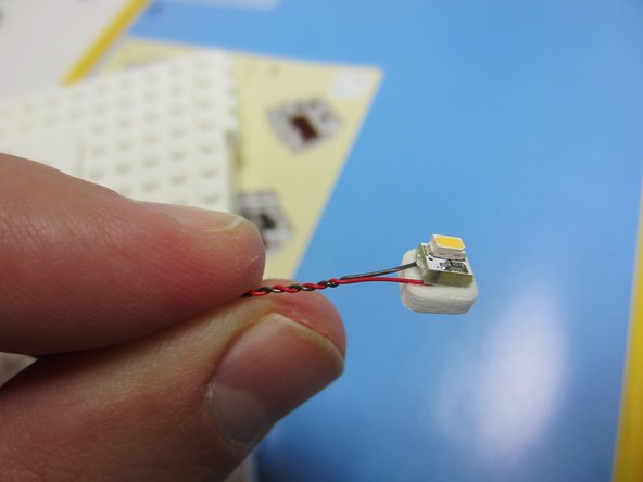 If you elected to use your 8th Micro LED Light Board to build a light for the bedroom dormer window, follow the steps here.