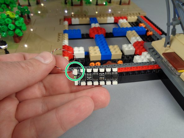 Take the fourth and final BRANCH12X driver board from its kit bag, and connect the end of the control cable to the INPUT plug on the BRANCH12X.