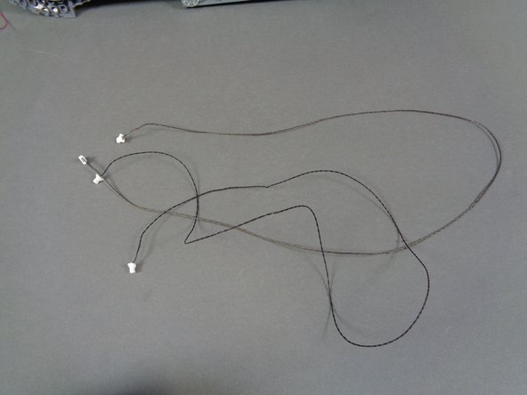 Next you will connect a long 3-wire cable to the &quot;IN&quot; plug on the BRANCH09XS adapter.  Note, this wire may be red or black in your kit.