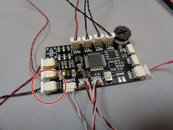 If your kit includes a sound module, you can complete the rest of the items below in this step.  If your kit does not include a sound module, you can skip the rest of this step and go on to the next step.
