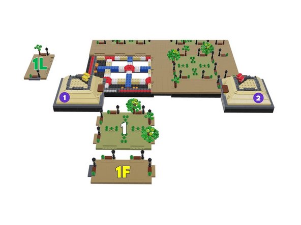 Throughout this guide, you will see sections of the Tower base referred to by number (1,2,3,4) and also by location: