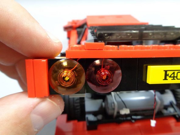 Mount both red LEDs first, then both orange LEDs.  This will reduce confusion as both LEDs look identical when not powered on.
