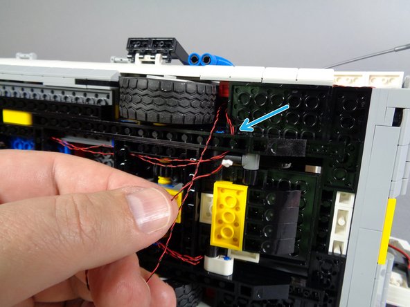 Carefully turn your Ecto-1 on its side.