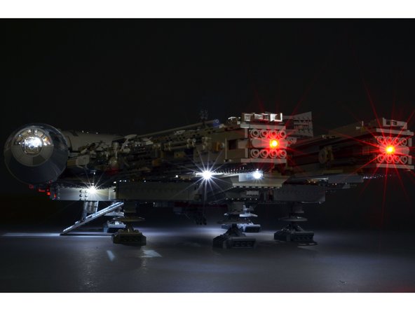 Congratulations!  You have finished installing your Brickstuff light and sound kit.