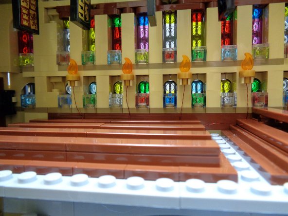 The four wires from your torches should now look like the torches in the first photo.