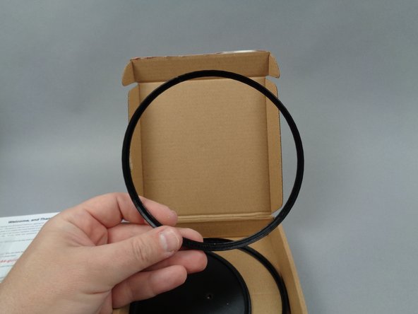 The last items in your kit box will be the two plastic &quot;moon frames&quot;-- these are used with the LED light strip provided to create either an illuminated full moon or crescent moon.