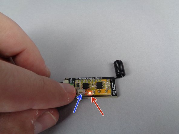In order to work properly, your remote receiver must be &quot;paired&quot; with the transmitter unit.  This will prevent other remotes from interfering by creating a secure connection between transmitter and receiver.  The receiver and transmitter are shipped &quot;unpaired&quot; in your kit.
