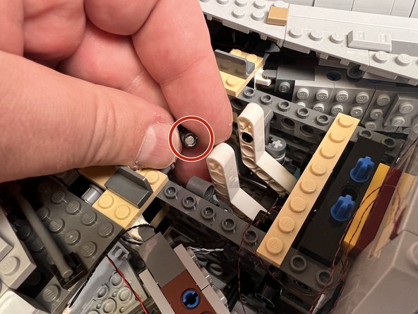 Your kit includes a magnetic switch that controls a light inside the boarding ramp. The light turns on when the boarding ramp is open and it turns off when the ramp is closed.