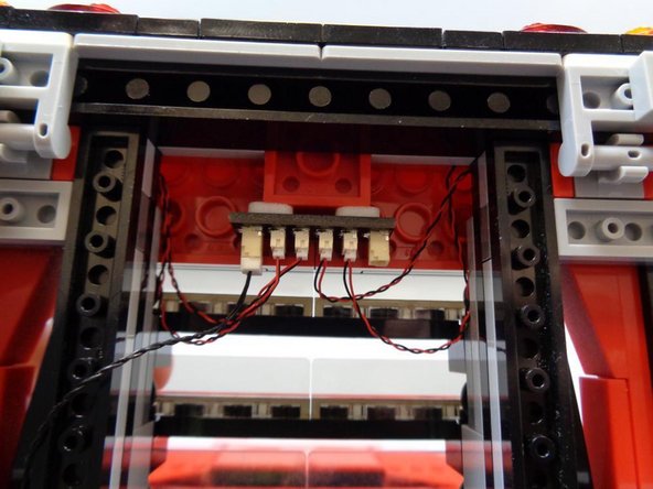 Connect the black connecting cable to the large plug on the LEFT side of the BRANCH15 adapter board as shown in the second photo.