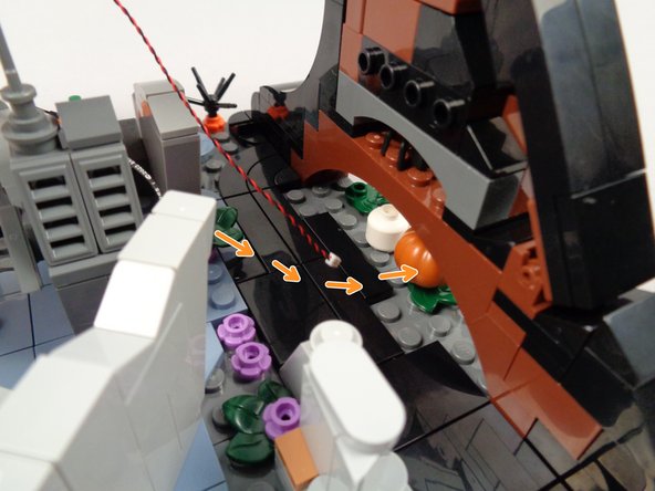 Next you will connect the wire for the LED light to the BRANCH06X driver board, which is contained in a small pink bag inside the larger Bag 1.