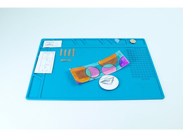 Bend the legs of the LED as shown in photo 3 and the diagram you've clipped and saved. Take care to make these bends so that the LED legs (short and long) are oriented as shown on the  circuit diagram.