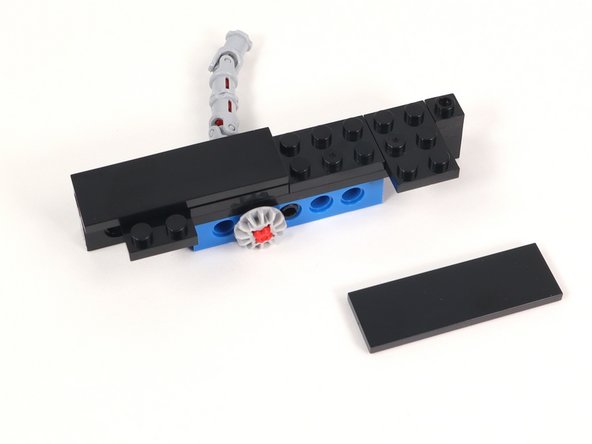 Add (2) 2x6 tiles to cover the top of Section 1.