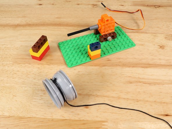 If everything looks right you can pull the wheel/rim off to add on some string.